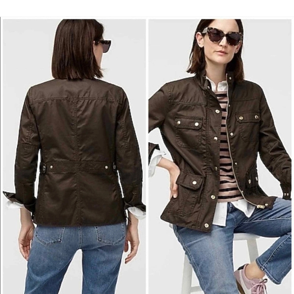 Women's Brown Utility Jacket